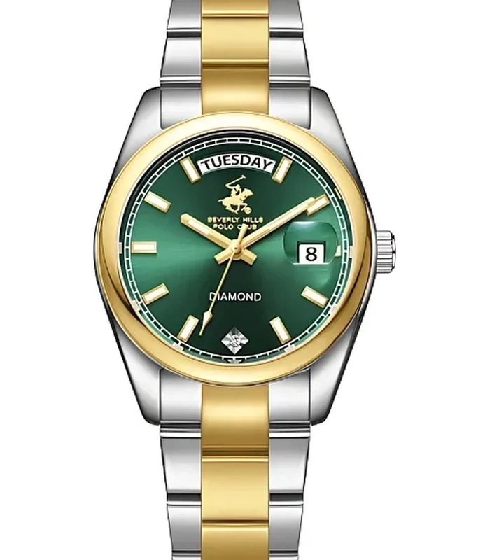 BEVERLY HILLS POLO CLUB Women Analog Dark Green Dial Watch