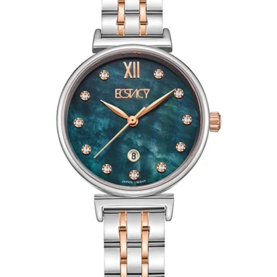 Ecstacy Women's Blue MOP Dial Analog Watch