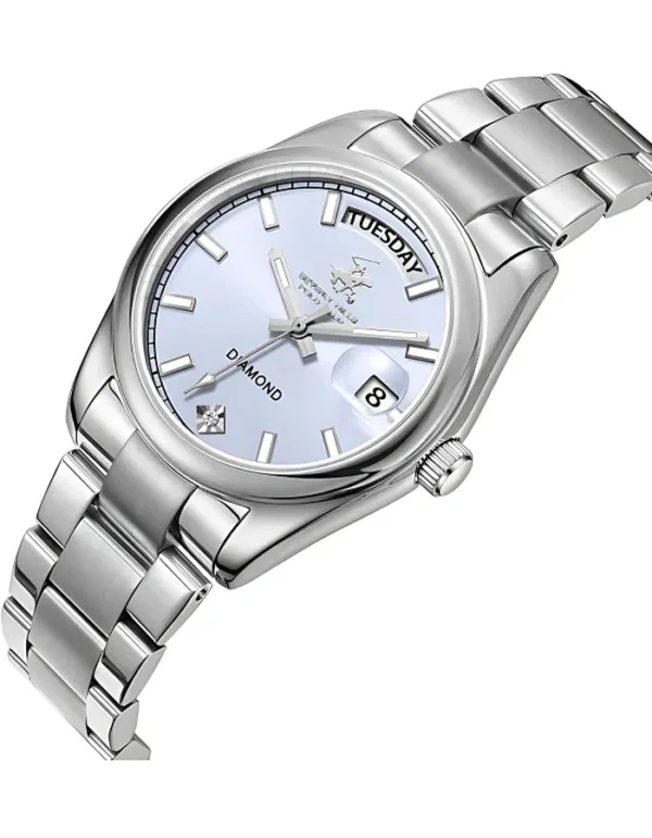 BEVERLY HILLS POLO CLUB Women Analog Grey Dial Watch - Image 3