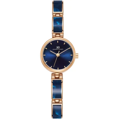 Kenneth Scott Women's Rose Gold Dial Analog Watch