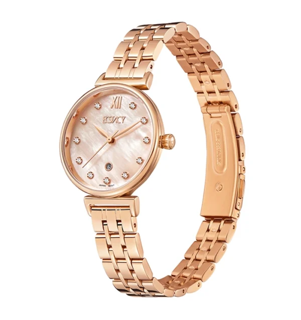 Ecstacy Women's Rose Gold MOP Dial Analog Watch - Image 3