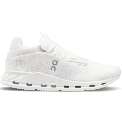 On Cloudnova undyed white