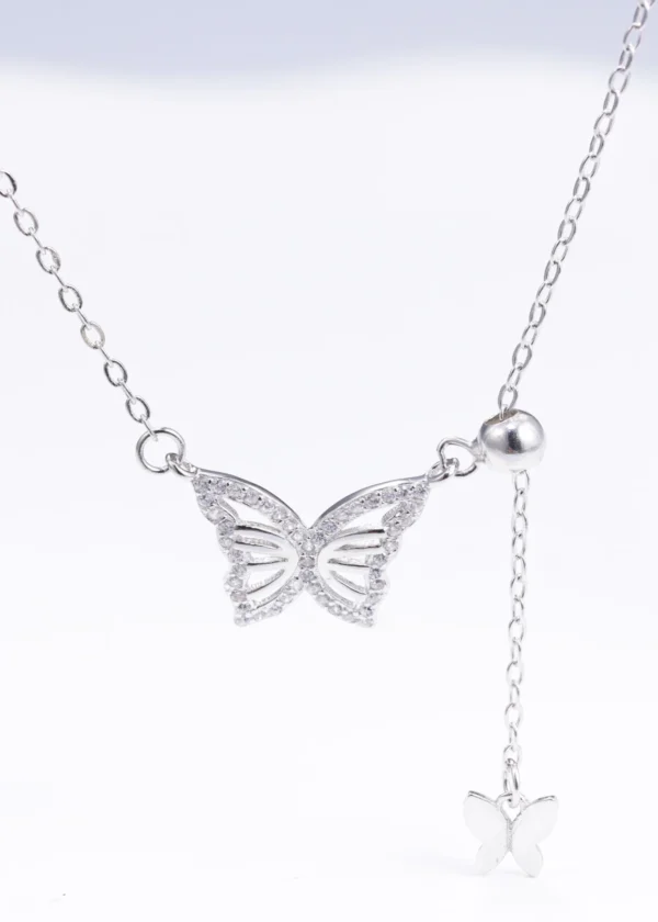 sterling silver adjustable chain - Image 2