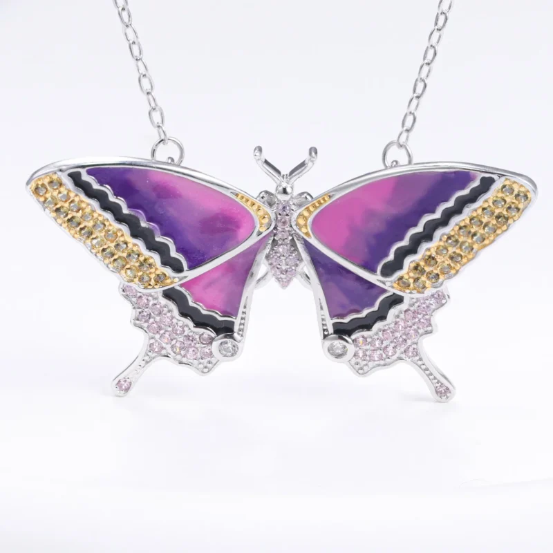 Exquisite Swarovski Idyllia Butterfly Pendant