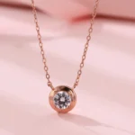 Sterling Silver Rose Gold Chain