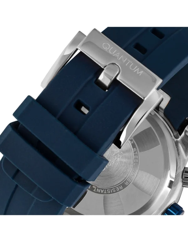 Quantum Men's Chronograph Dark Blue Dial Watch - Image 4