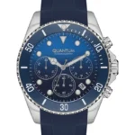 Quantum Men's Chronograph Dark Blue Dial Watch