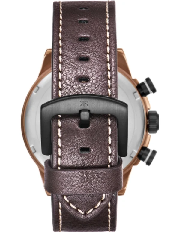 Kenneth Scott Men's Chronograph Black Dial Watch - Image 3
