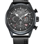 Kenneth Scott Men's Chronograph Black Dial Watch