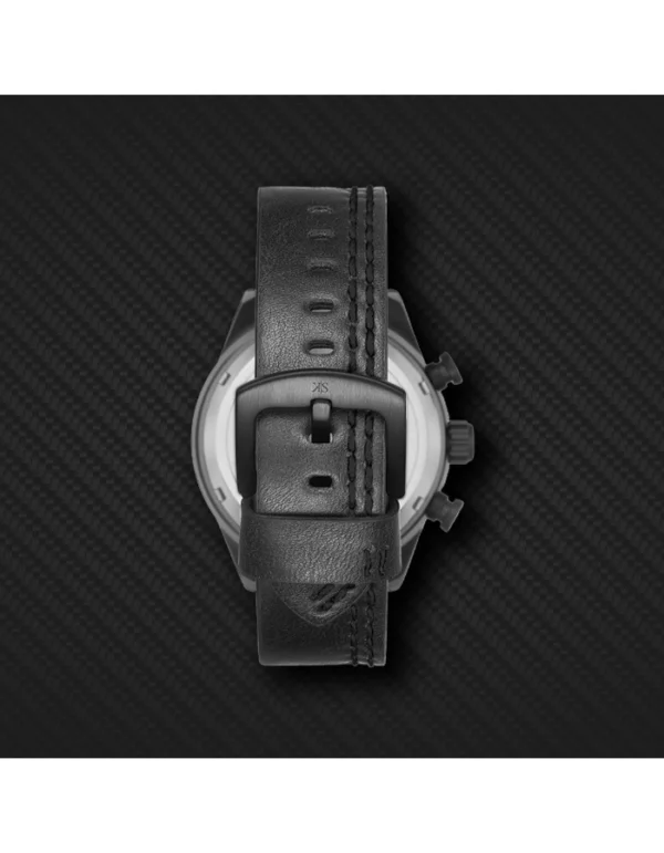 Kenneth Scott Men's Chronograph Black Dial Watch - Image 5