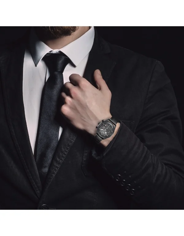 Kenneth Scott Men's Chronograph Black Dial Watch - Image 8