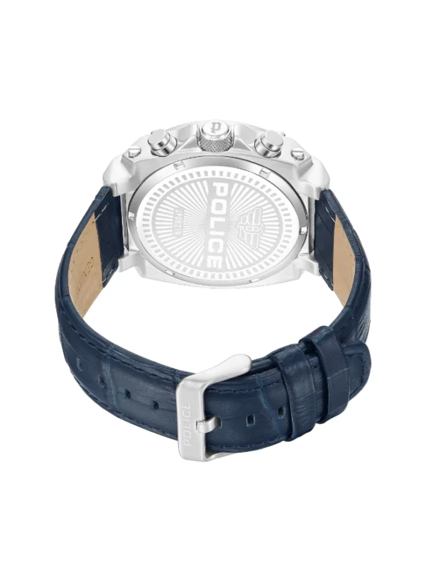POLICE NORWOOD Men's Chronograph Blue Dial Watch - Image 4