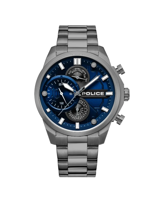 POLICE REACTOR Men's Chronograph Blue Dial Watch