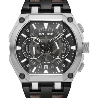 POLICE SHEILD Men's Chronograph Black Dial Watc