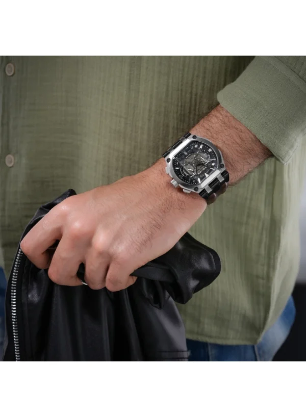 POLICE SHEILD Men's Chronograph Black Dial Watc - Image 6