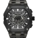 POLICE SHEILD Men's Chronograph Black Dial Watch