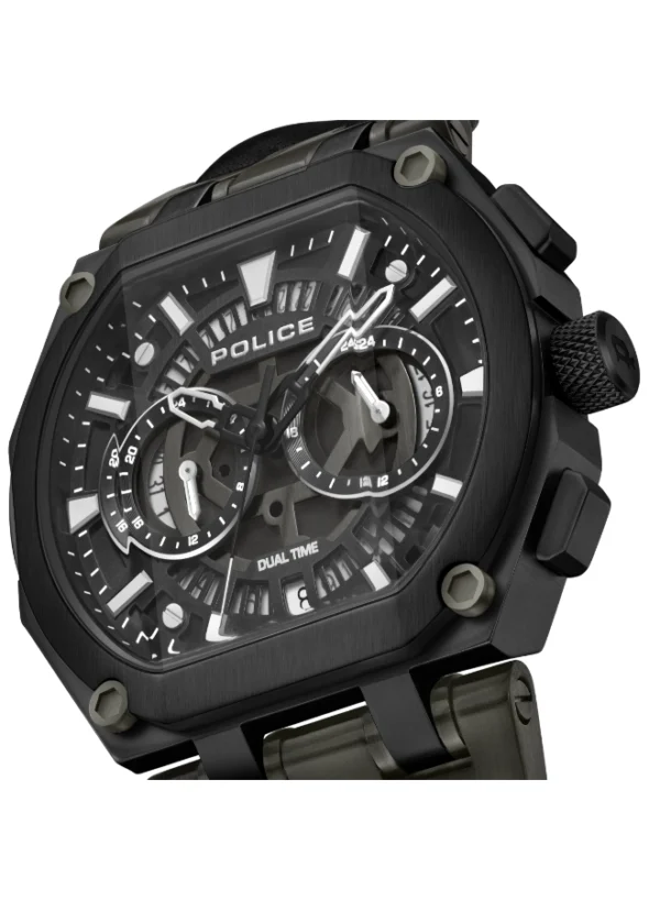 POLICE SHEILD Men's Chronograph Black Dial Watch - Image 5