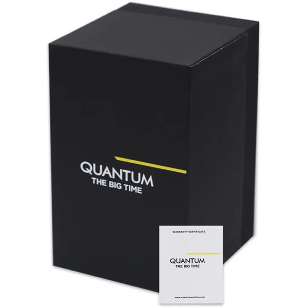 Quantum Men's Black Dial Chronograph Watch - Image 4