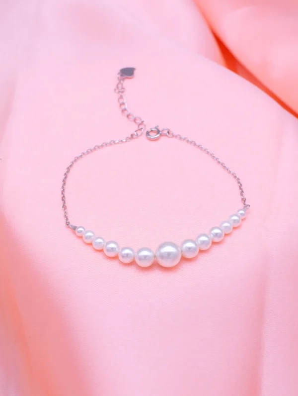 Elegant Pearl Adjustable Bracelet - Image 4