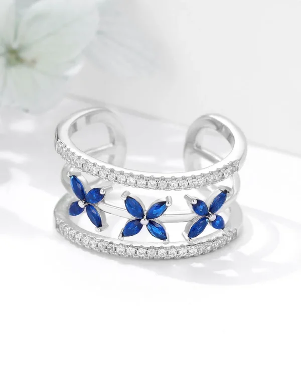 Floral Band Ring