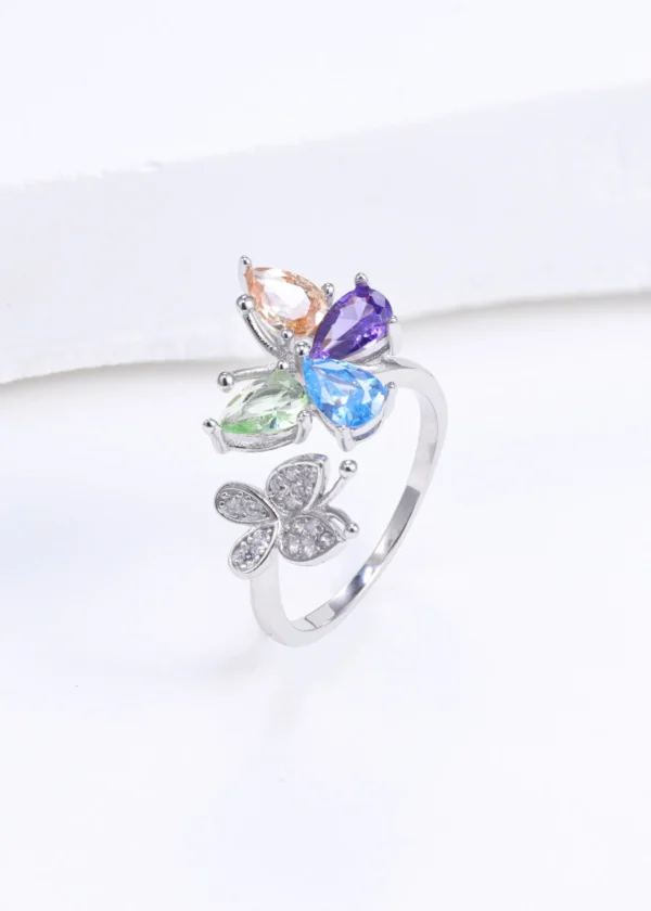 Aurora Butterfly Ring