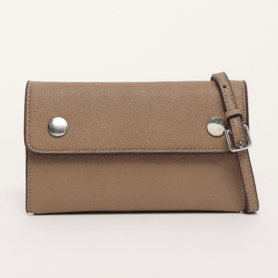 Taupe Mini Crossbody Bag