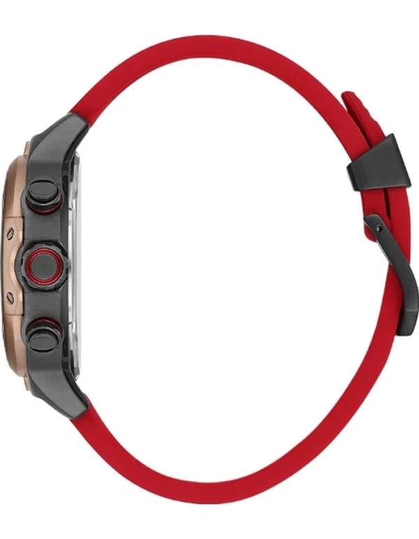 QUANTUM Men's Chronograph Red Dial Watch - Image 4