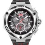 DUCATI MOTORE Men's Black Dial Chronograph Watch