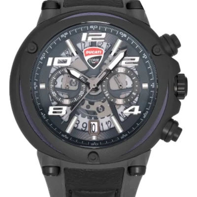 DUCATI PARTENZA Men's Grey Dial Chronograph Watch