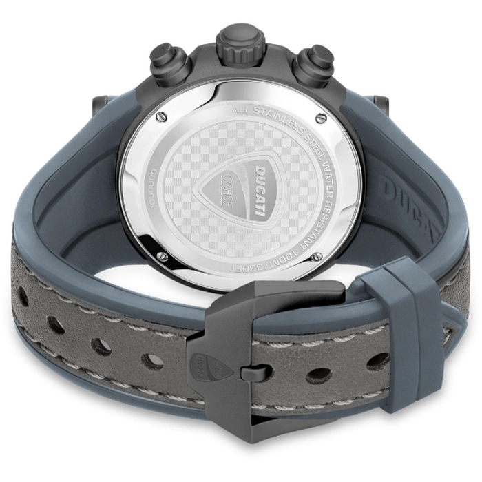 DUCATI PARTENZA Men's Grey Dial Chronograph Watch - Image 4
