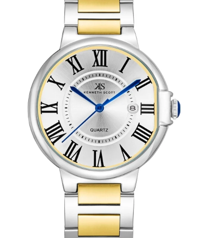 Kenneth Scott Women's Analog White Dial Watch