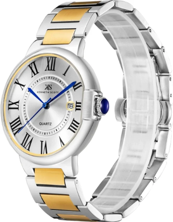 Kenneth Scott Women's Analog White Dial Watch - Image 3