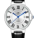 Minimalist Kenneth Scott Women's Analog Watch with White Dial