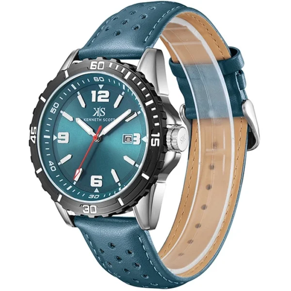 Kenneth Scott Men's Green Dial Analog Watch - Image 2