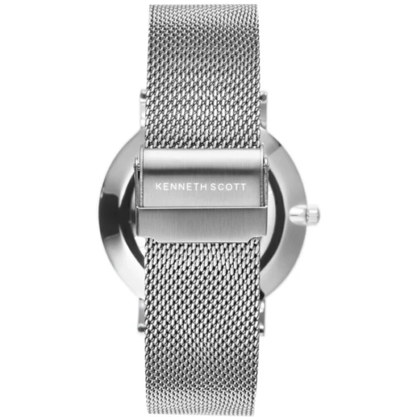 Kenneth Scott Men's Black Dial Analog Watch - Image 3