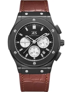 Kenneth Scott Men's Green Dial Analog Watch – Elegant men’s watch with bold green face, available in Uganda via STYLES