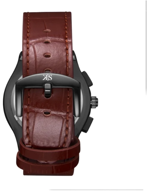 Kenneth Scott Men's Blue Dial Analog Watc - Image 3