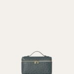 Loro Piana Ostrich Leather Vanity Bag