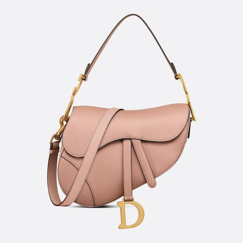 Dior Saddle Bag Rose Calfskin