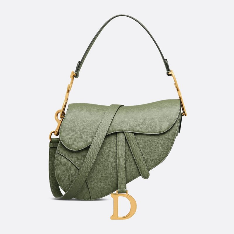 Dior Saddle Bag Olive Green