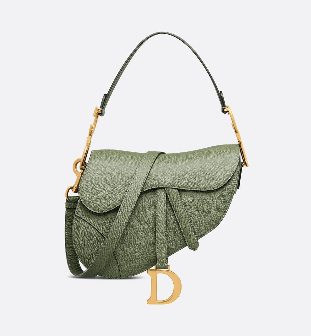 Dior Saddle Bag Olive Green
