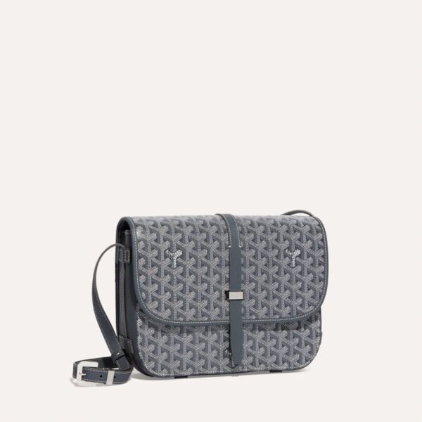 Goyard Belvédère MM Bag – Grey Goyardine Canvas & Leather