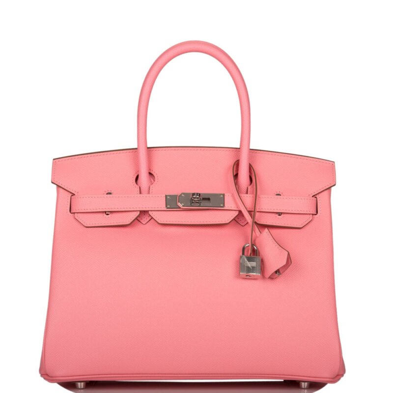 Hermès Birkin 30 Epsom Leather Bag – Rose Sakura Pink