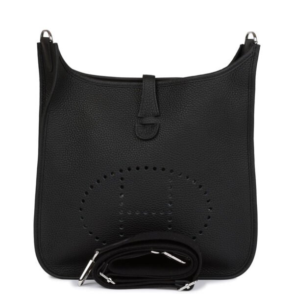 Hermès Evelyne III PM Black Clemence