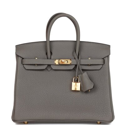 Hermès Birkin 30 Etain Togo Leather