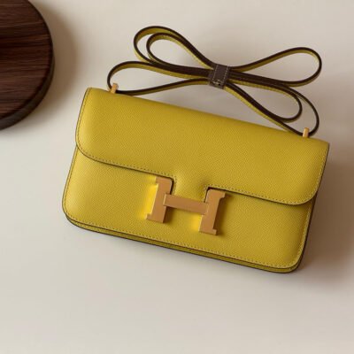 Hermès Constance 18 Bag in Yellow