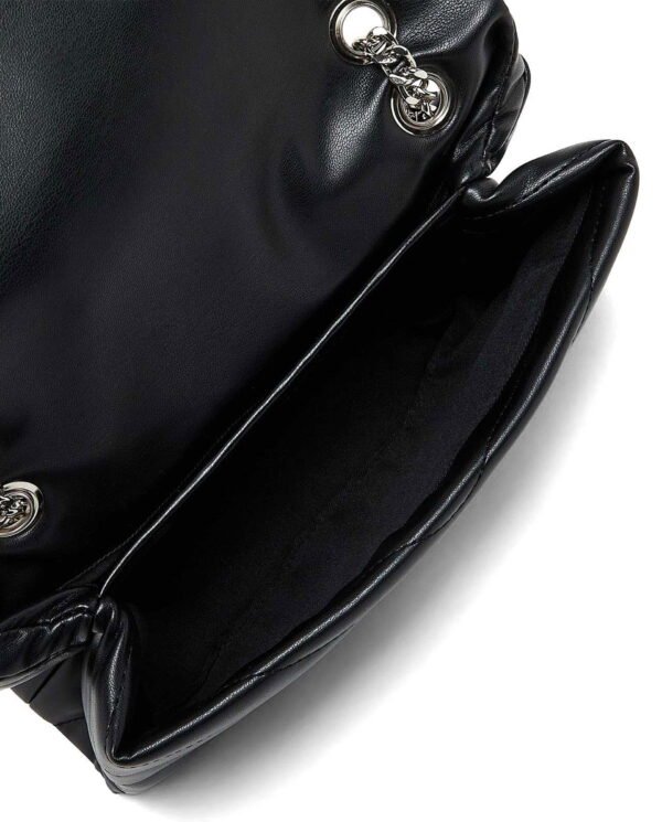 Elegant Black Quilted Chain Shoulder Bag - Image 6