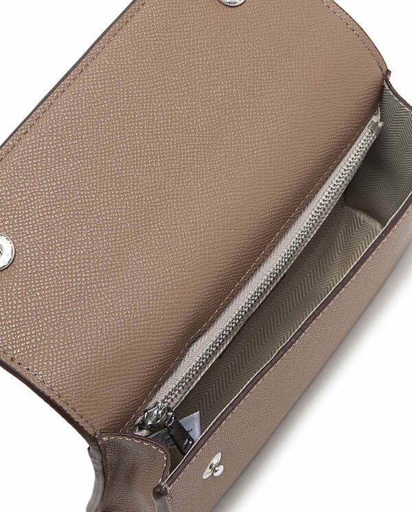 Taupe Mini Crossbody Bag - Image 5