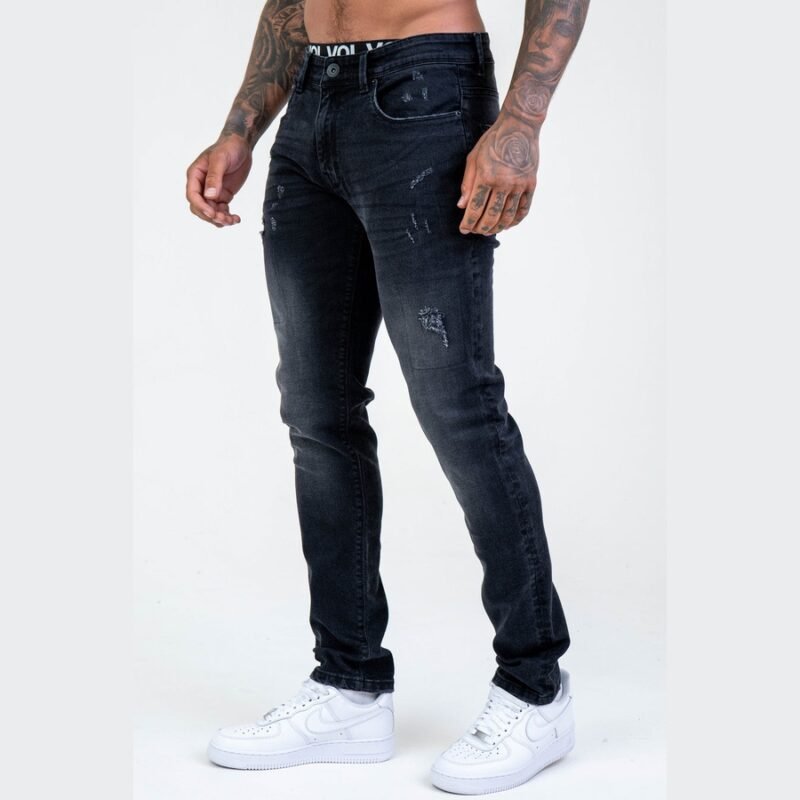 Belmont Tapered Jeans - Black