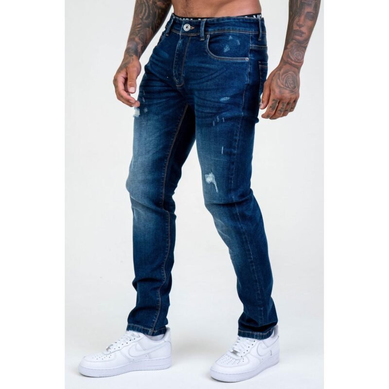 Belmont Tapered Jeans - Dark Blue
